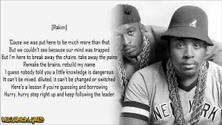 Eric B amp Rakim  Follow the Leader Lyrics [upl. by Geer]