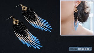 How to make Native American Style Earrings [upl. by Cleo976]