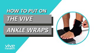 How to Put on Ankle Wraps by Vive [upl. by Emilia]