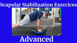 Scapular Stability Exercises Advanced [upl. by Sayer355]