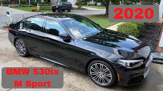 2020 BMW 530i X Drive Review [upl. by Aryn]