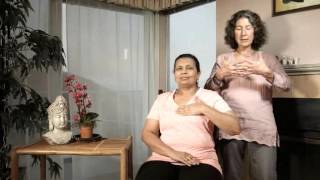 Manual Lymph Drainage MLD demonstrated on lymphedema patient [upl. by Aokek]