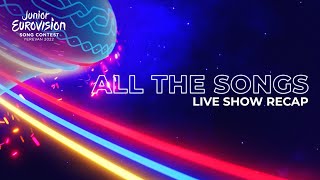 Official Recap  LIVE SHOW  Junior Eurovision Song Contest 2022 [upl. by Josephina]