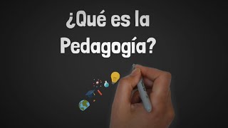 ¿ Qué es la pedagogía [upl. by Sirromed]