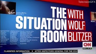 CNN The Situation Room with Wolf Blitzer Open 2015 [upl. by Dalohcin]