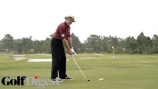 David Leadbetter on How To Do The A Swing Downswing  Golf Tips  Golf Digest [upl. by Necaj263]