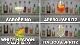 4 x Prosecco Cocktails  with an unexpected favourite [upl. by Cirtemed]