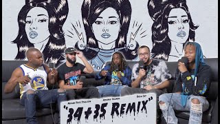 Ariana Grande  3435 Remix feat Doja Cat and Megan Thee Stallion Reaction  Review [upl. by Kcirdes]