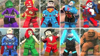 All Character Transformations in LEGO DC SuperVillains [upl. by Guendolen]