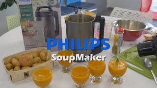 Philips SoupMaker HR220480  Démo du blender chauffant en français FR [upl. by Roch]