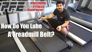 How To Lubricate A Treadmill Belt [upl. by Aliled]