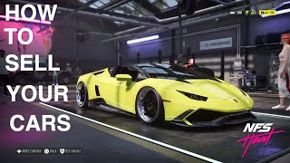 NFS HEAT  HOW TO SELL YOUR CAR [upl. by Betthezul]