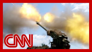 CNN near front lines amid Ukrainian push to retake Bakhmut from Russia [upl. by Yalc531]