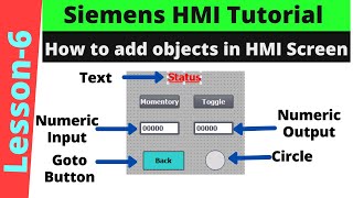 Siemens HMI Programming Tutorial For Beginner [upl. by Hillman202]