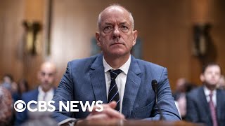 UnitedHealth CEO Andrew Witty testifies about cyberattack  CBS News [upl. by Nytsirc233]