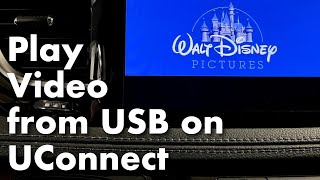 UConnect Play Videos from USB Drive in Chrysler Jeep Dodge Ram  UConnect 84 Tutorial and Tips [upl. by Nylahsoj562]