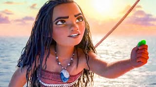 The Ocean Insists Scene  MOANA 2016 Movie Clip [upl. by Etiuqal50]