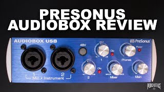 PreSonus AudioBox USB 2x2 Review  Test  Explained [upl. by Tarkany424]