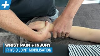 Wrist Pain and Injury Part 1 Physio Mobilisation  Tim Keeley  Physio REHAB [upl. by Pass]