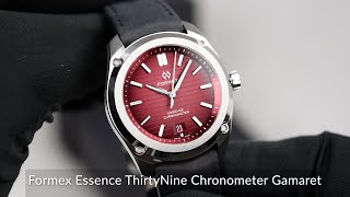 Formex Essence ThirtyNine Chronometer Gamaret [upl. by Ynatil]