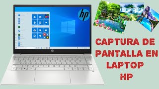 como hacer capturas de pantalla en laptop HP [upl. by Nayrbo]