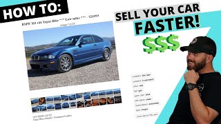 HOW TO Sell A CAR on CRAIGSLIST FAST [upl. by Ecirtnom]