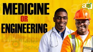 Medicine Vs Engineering Which Is Better  Career Comparison [upl. by Ecirbaf240]