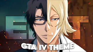 Aizen x Urahara  GTA IV Theme Edit [upl. by Shirley]