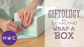 How to Wrap a Box  Giftology [upl. by Adelle]