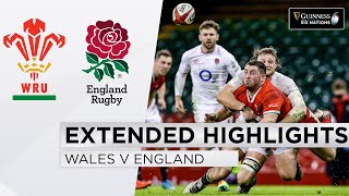 Wales v England  EXTENDED Highlights  Thriller at the Principality  2021 Guinness Six Nations [upl. by Immat]