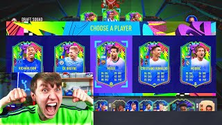 99 MESSI  RONALDO IN 195 RATED SUMMER STARS FUT DRAFT  FIFA 21 [upl. by Kristina197]